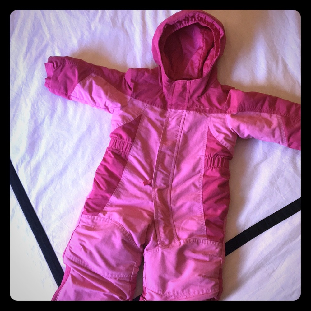 LL Bean snow suit 12-18 months